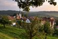 Blick vom Schloss auf Homberg (Ohm)