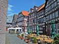 Altstadt mit Fachwerk in Schotten im Vogelsberg