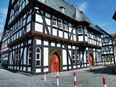 Rathaus und Altstadt in Schotten im Vogelsberg
