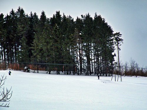Skifahren im Vogelsberg