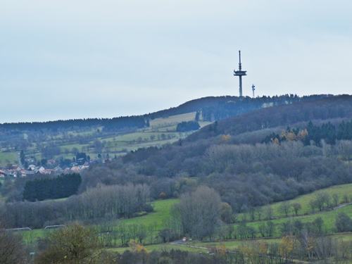Der Hoherodskopf im Naturpark Hoher Vogelsberg