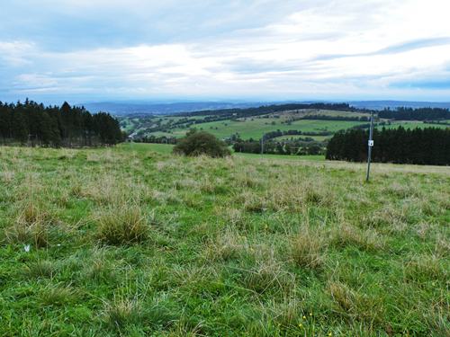 Vogelsberg - Panorama vom Hoherodskopf