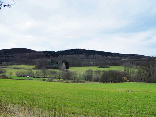 Vogelsberg - Blick �ber die Berge des Naturpark Vogelsberg