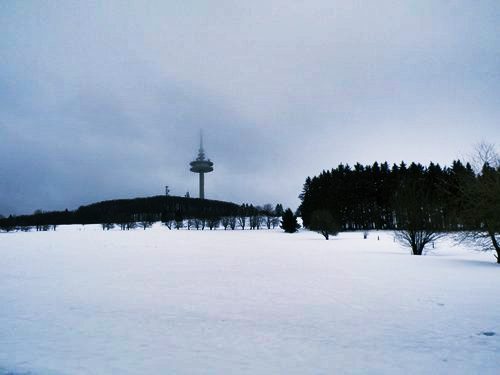 Schnee am Hoherodskopf