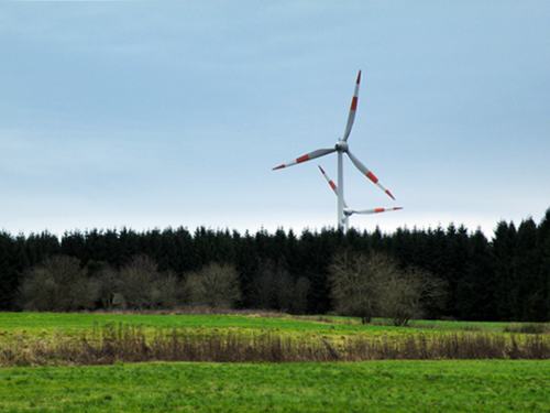 Windkraftanlagen im Naturpark Vogelsberg - regenerative Energie zur Erhaltung der Natur